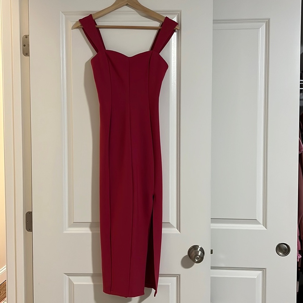 A&F Raspberry Bodycon Dress